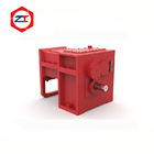 Plastik Ekstrüzyon Kırmızı Renkli Pelet Makinesi Parçaları Şanzıman TDSB-75B 1261 - 1273N.M Tork